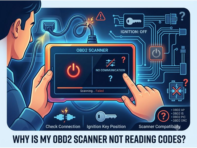 Why Is My OBD2 Scanner Not Reading Codes