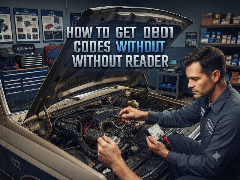 How to Get OBD1 Codes Without Reader Tools