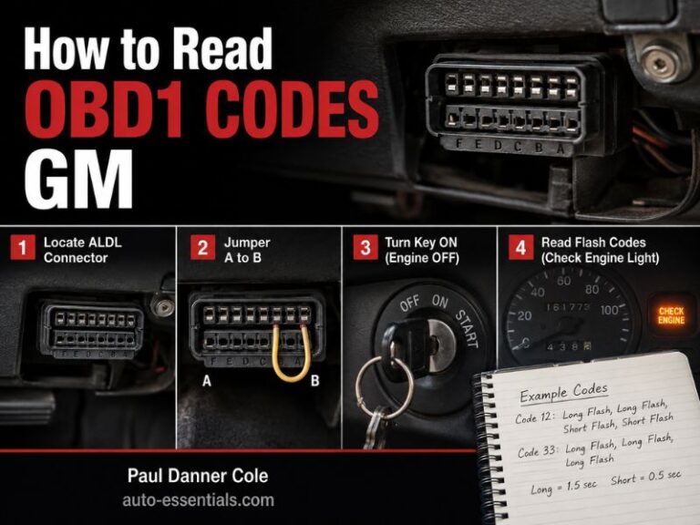 How to Read OBD1 Codes GM