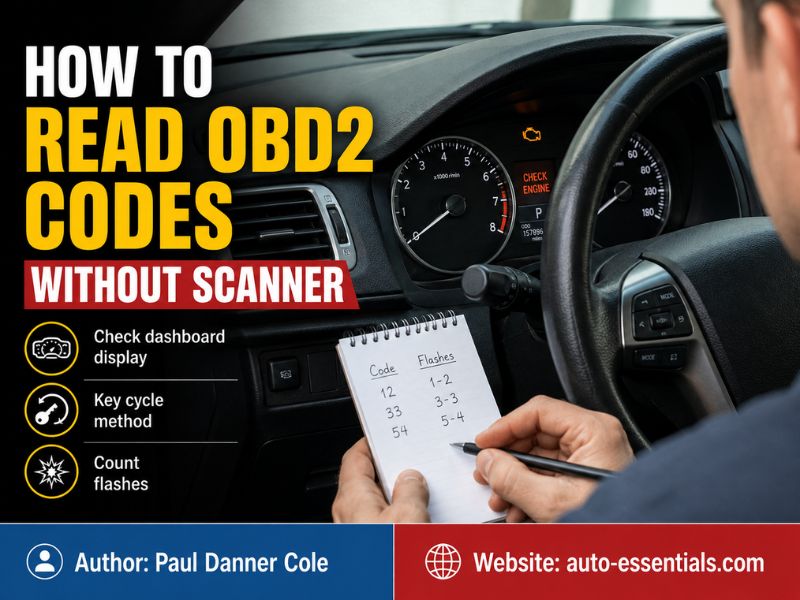 How to Read OBD2 Codes Without Scanner