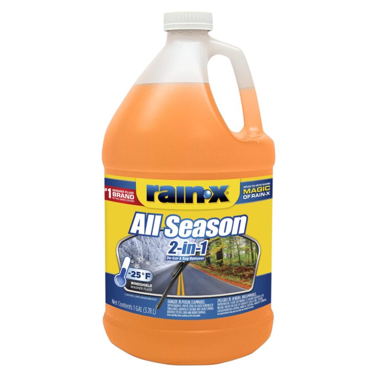 How to Use Rain-X Windshield Washer Fluid Correctly