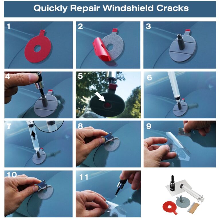 How to Repair Windshield Chip Damage