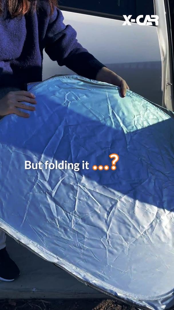 How to Fold a Windshield Sun Shade
