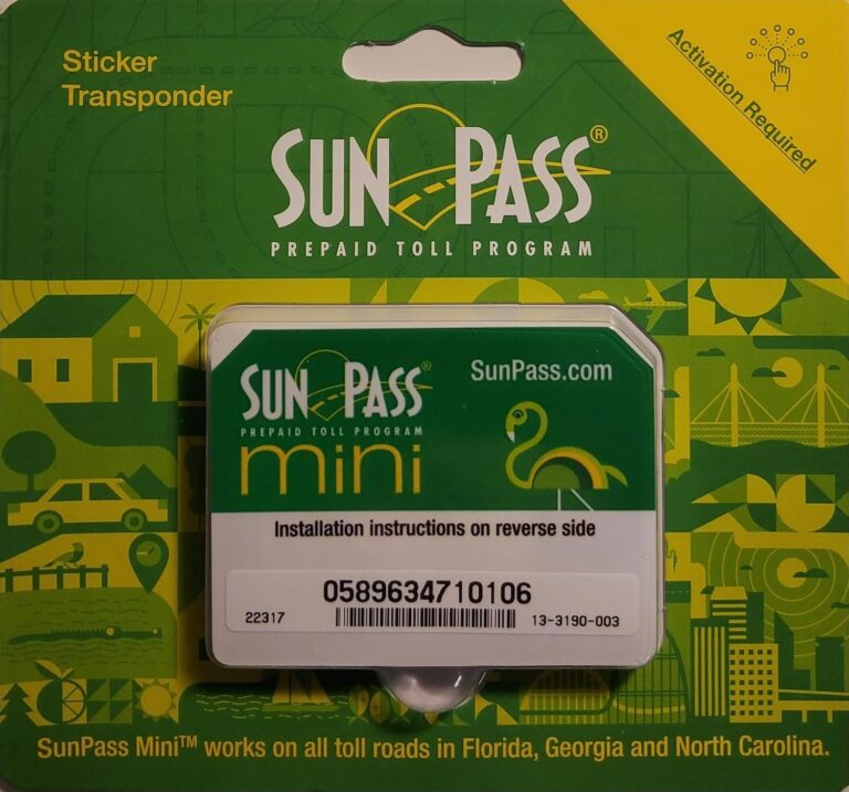 How To Remove SunPass Mini Sticker