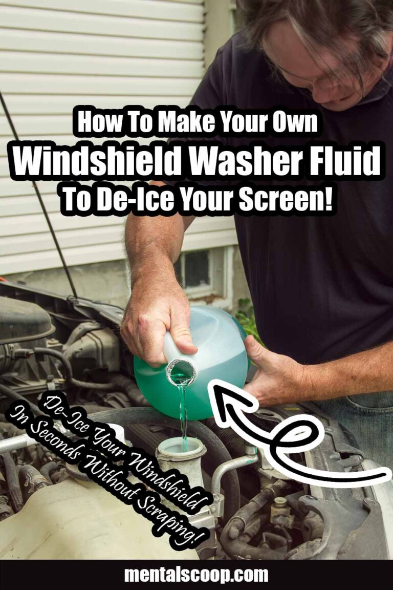 How to Make De-Icer Windshield Washer Fluid Safely at Home