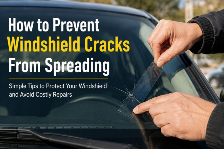 How to Prevent Windshield Cracks