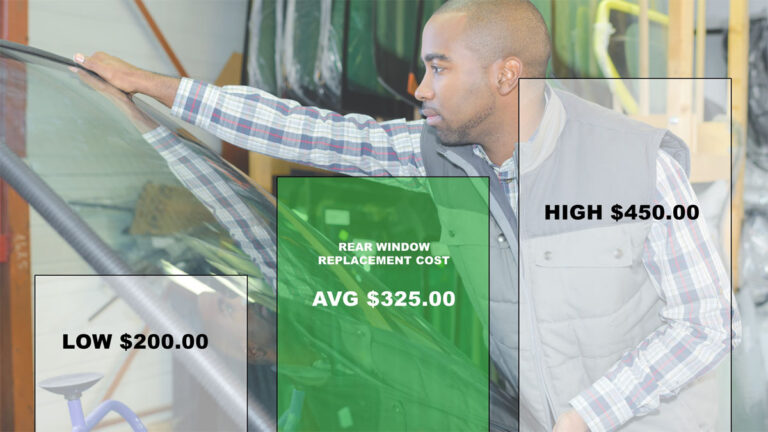 How Much Does Rear Windshield Replacement Cost in the USA?