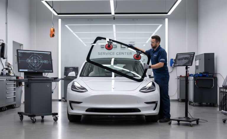 How Much Does a Tesla Windshield Replacement Cost in the USA?