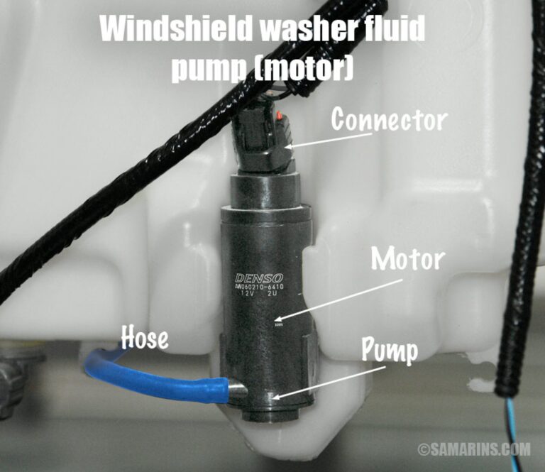 How Does a Windshield Washer Pump Work