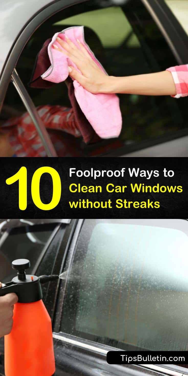 How to Wash a Windshield Without Streaks