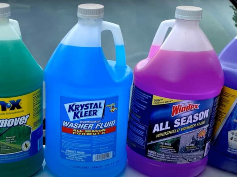 Can You Mix Different Colors Of Windshield Washer Fluid