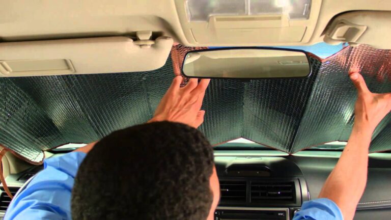 How to Install a Windshield Sun Shade