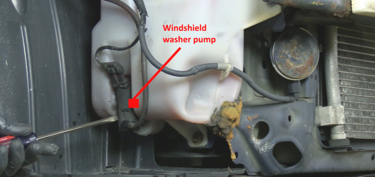 How To Tell If Windshield Washer Pump Is Bad